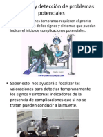 Predicción y detección de problemas potenciales