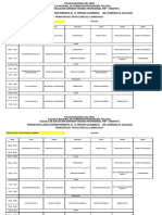 Horario Iii Periodo - 2022