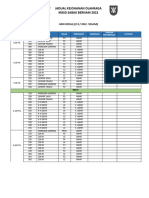 Jadual Olahraga DGN Saringan MSSD Sabak Bernam 2022