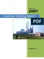 NTPC Faridabad Training Report