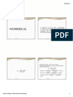 Ch. 5 Disposal of Wastewater Numericals