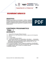 CONTENIDO PROGRAMÁTICO GUARANI BÁSICO 2021 Gactualiz 22