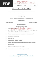 CE8601 Design of Steel Structural Elements