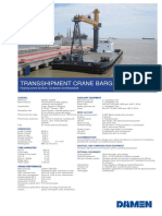 Product Sheet Damen Transshipment Crane Barge 6324 Yn522002 Stock 12 2017