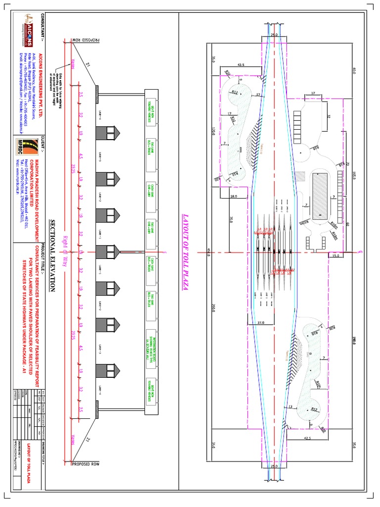 Toll Plaza 2 Lane Pdf