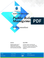 Modul 9. Public Relations Management 