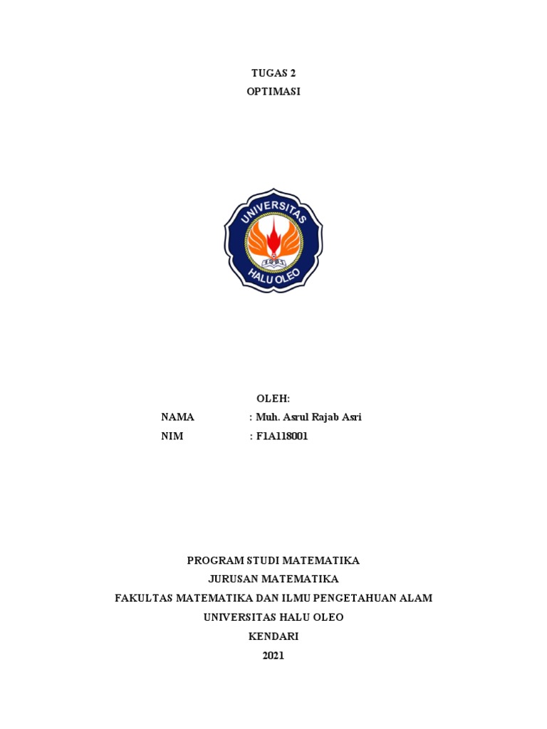 O - T2 - F1A118063 - Muh. Asrul Rajab Asri | PDF