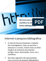 Pesquisa Bibliografica Internet