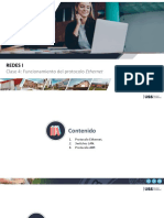Redes I: Clase 4: Funcionamiento Del Protocolo Ethernet