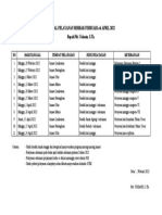 JADWAL PELAYANAN MIMBAR FEBRUARI S