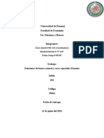 Funciones de Banca Central y Casos Especiales Panamá