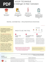 Facilitator Guide WOOP Technique
