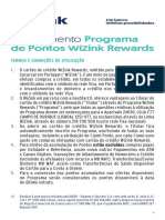 Regulamento Programa Pontos WiZink Rewards