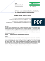 Analisis Kontrol Optimal Pada Model Matematika Penyebaran Pengguna Narkoba Dengan Faktor Edukasi