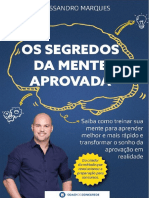 Ebook Os Segredos Da Mente Aprovada - Alessandro Marques