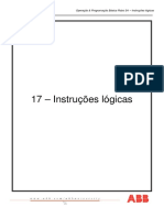 Cap.17 - Operação & Programação Básica Robô S4 - Instruções Lógicas