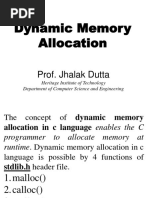 Dynamic Memory Allocation Jhalak