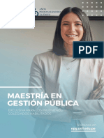 Brochure - Epg - Maestría en Gestión Pública