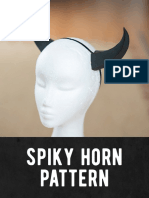 Spiky Horn Pattern by Kamui Cosplay