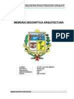 02 Memoria Descriptiva - Arquitectura Paracas