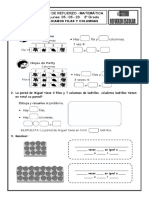 Refuerzos Matematica - Lunes 6 de Junio - Tercer Grado