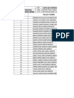 LISTA DE ENTREGAS DE EPP  DE TRABAJADORES