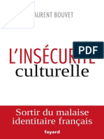 Laurent Bouvet - L'insécurité Culturelle-Fayard (2015)