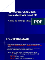 CURS CHIRURGIE VASCULARA