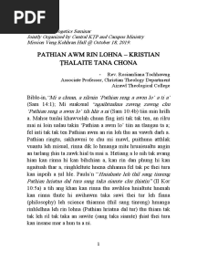 Apologetics Seminar Paper