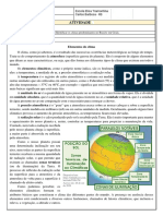 6o GEO Atividade 2 Elementos Do Clima