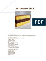 Kue Jeruk Lapis Surabaya