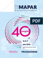 MAPAR 40e Congres-Programme