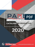 Catálogo Panel y Acanalados