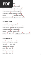 Letra e Cifras de "Caminhando e Cantando" | PDF