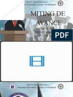 Miting de Avance