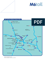 M 6 Toll Maps Leaflet