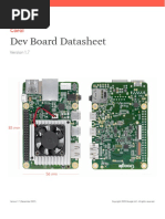 Coral Dev Board Datasheet