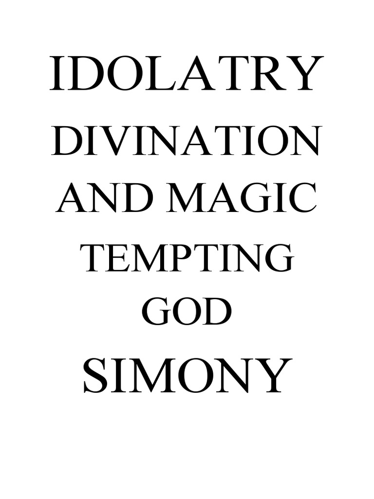 Idolatry PDF