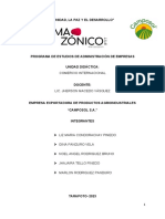 Informe Comercio Internacional Camposol