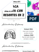 Clase Placa Con Resorte en Z. Dra Alexandra Camarena PDF