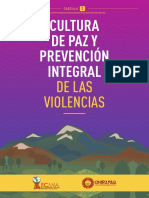 Cartilla 3 - Cultura de Paz y Prevención Integral de Las Violencias