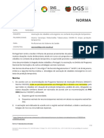 DGS N 003-2022 - Vacinação Refugiados 20220319