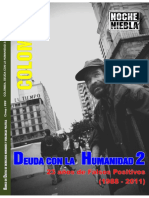 Deuda Con La Humanidad en Colombia Falsos Positivos Libro