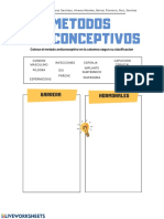 Clasificación de Metodos