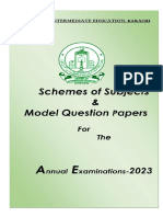 Scheme & Model Paper 2023-Final