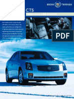 2003 Cadillac CTS Brochure