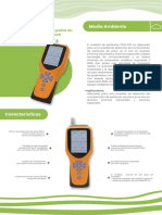 Medidor de Partículas de Polvo en El Aire, 1.0um, 2.5um y 10 Um BOSEAN PGM-300 - Compressed