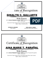 Certificate of Recognition-3rd Quarter (2022-2023)