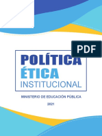 Política Ética Institucional