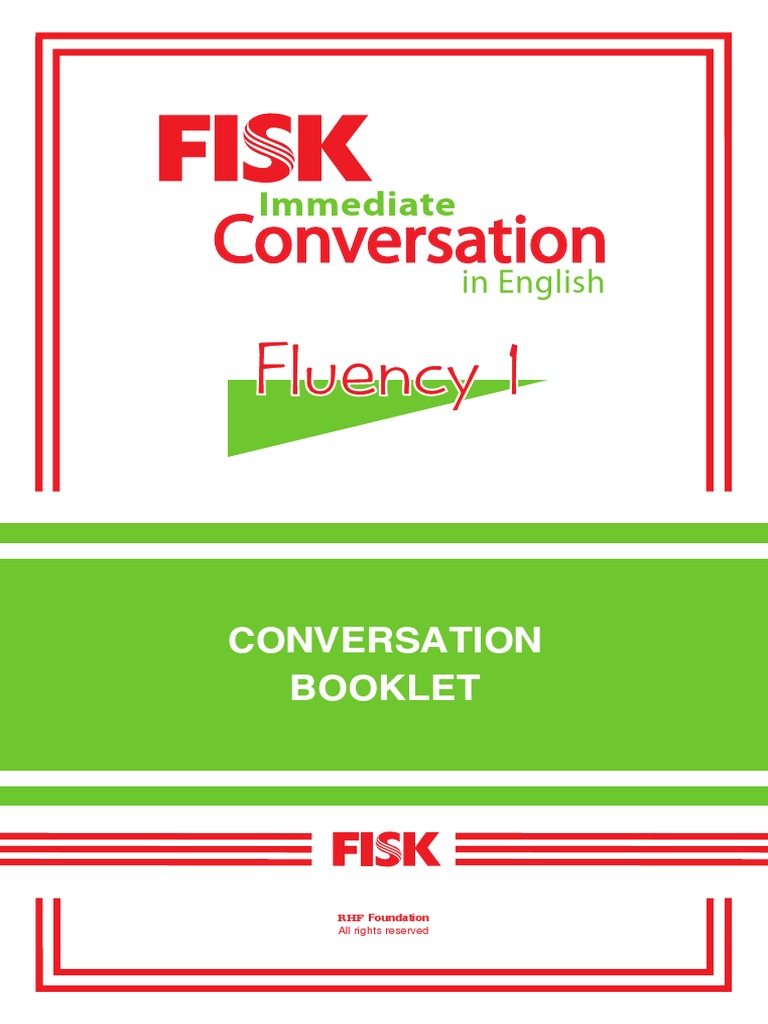 Conversation Booklet | PDF | Language Arts & Discipline